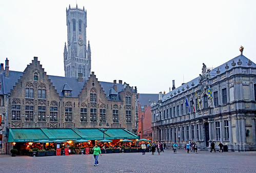 Burg Square in Bruges