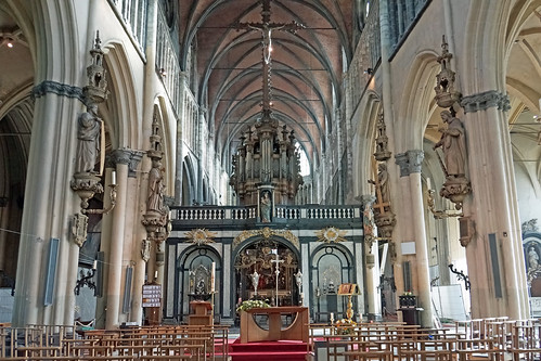 Church of Our Lady tower in Bruges