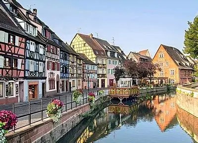 Colmar Little Venice canal houses