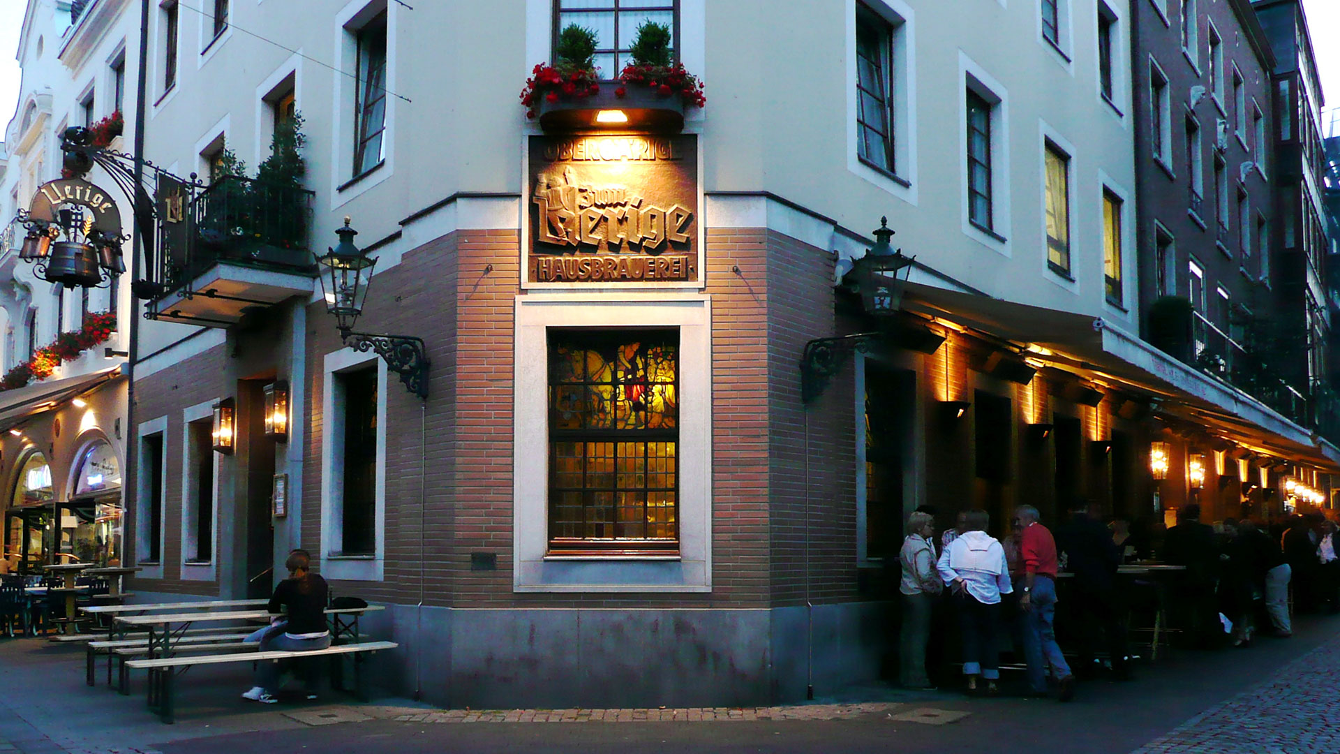 Düsseldorf Altstadt old town streets