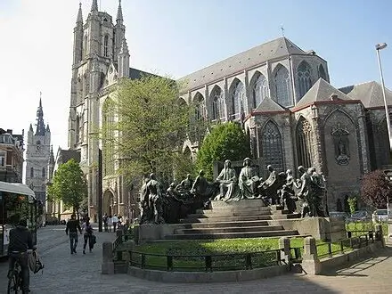 Saint Bavo's Cathedral in Ghent