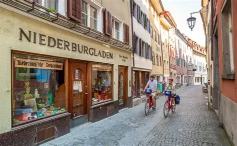 Niederburg medieval quarter in Konstanz