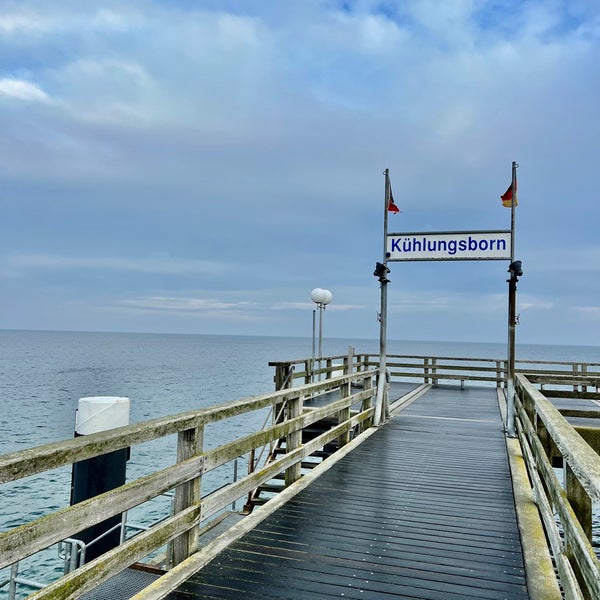 Kühlungsborn pier over the Baltic Sea
