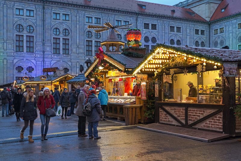 Munich Christmas Market Marienplatz