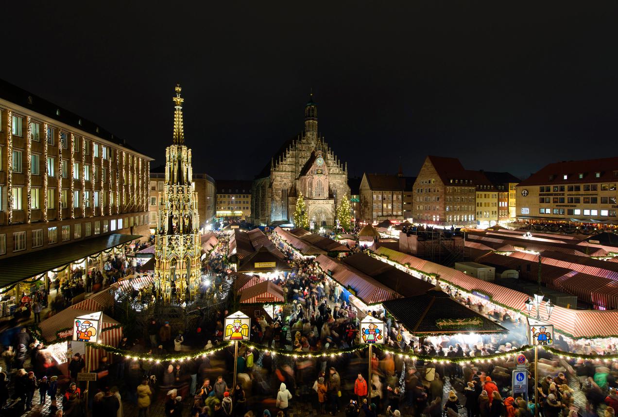 Nuremberg Christmas Market at Hauptmarkt