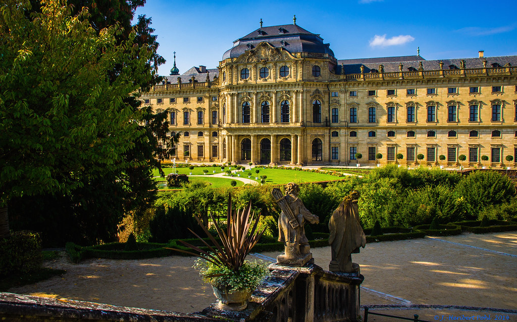 Würzburg Residence palace facade